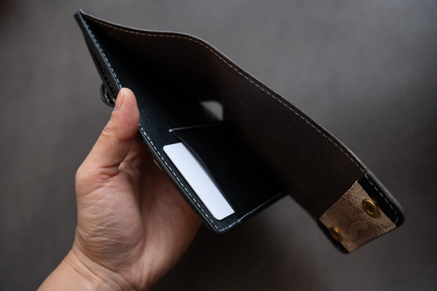 【一点物】ミニ財布 エキゾチックレザー