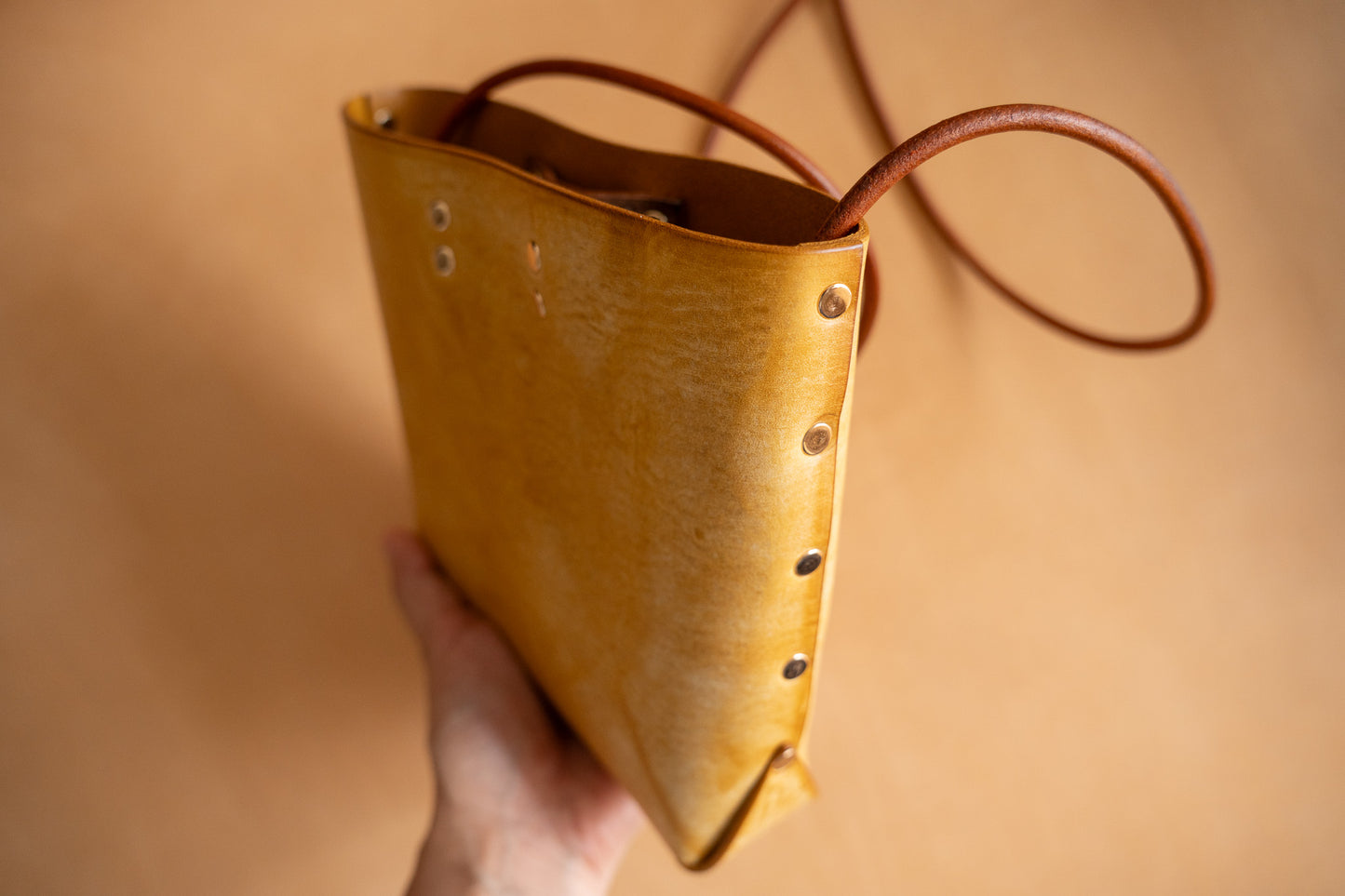 【一点物】ショルダーバッグ イエロー