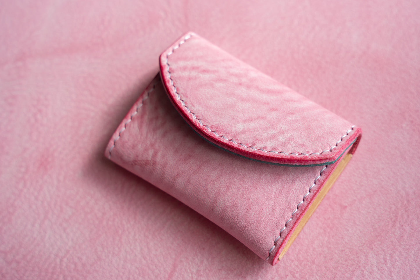 【一点物】ミニケースNICO ピンクxアイスブルー