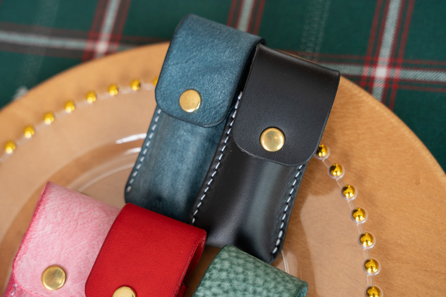 【一点物】リップクリームケース ネロブラック