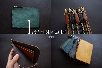 【オーダーメイド枠】L字ファスナースリム財布