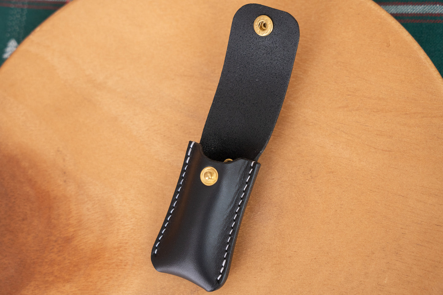 【一点物】リップクリームケース ネロブラック