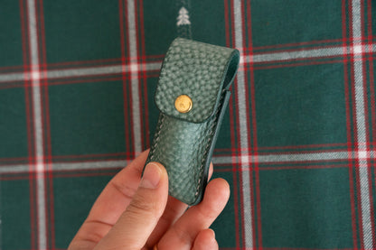 【一点物】リップクリームケース ビリジアン