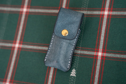 【一点物】リップクリームケース ネイビー