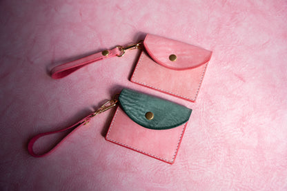 【一点物】ストラップ付きナディア  ピンク