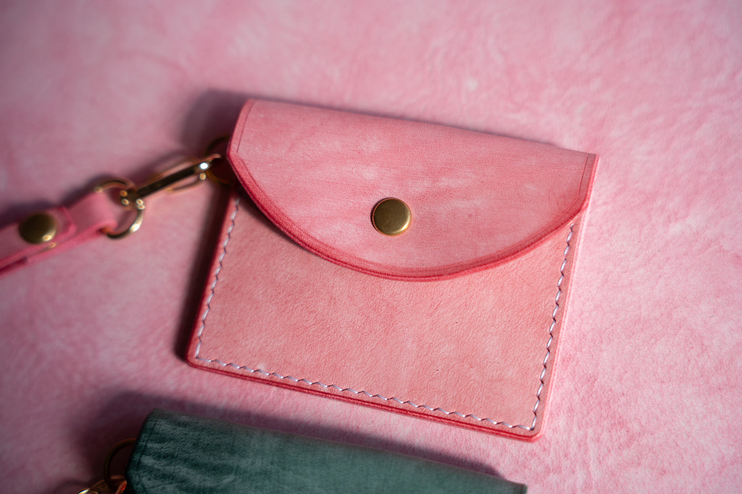 【一点物】ストラップ付きナディア  ピンク