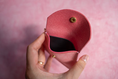 【一点物】ストラップ付きナディア  ピンク