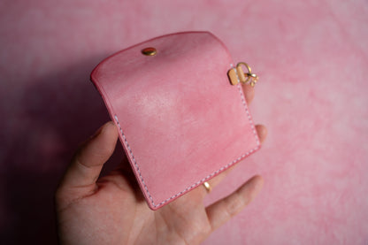 【一点物】ストラップ付きナディア  ピンク