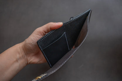 【一点物】ミニ財布 エキゾチックレザー