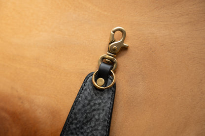 【一点物】靴ベラキーホルダー アラスカブラック