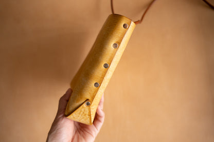 【一点物】ショルダーバッグ　イエロー