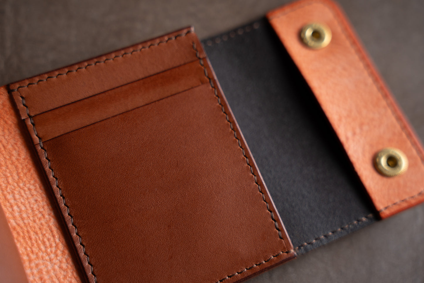 【一点物】ノーブル ブラウンxオレンジ