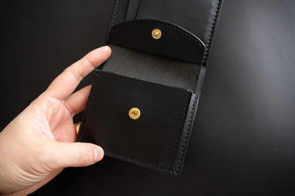 【一点物】ノーブル オールブラック カードポケット増量