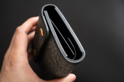 【一点物】ノーブル オールブラック カードポケット増量