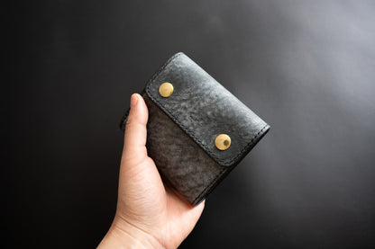 【一点物】ノーブル オールブラック カードポケット増量