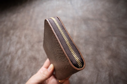 【一点物】スマートキーが２つ入るケース ブラウン