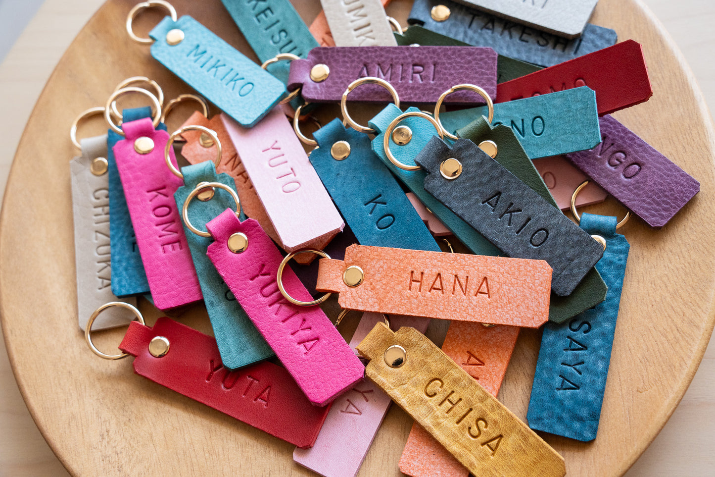 【受注制作枠】名前入りキーホルダー