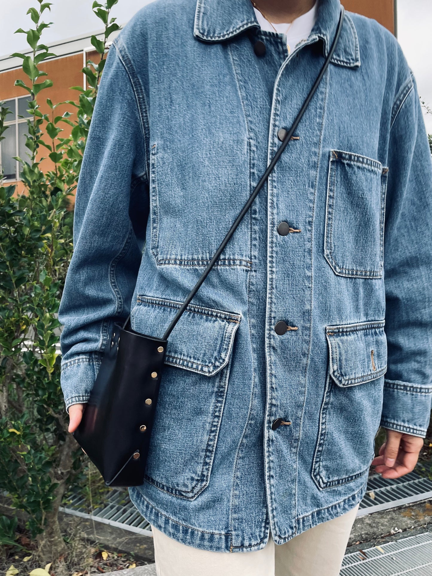 【一点物】ショルダーバッグ　ブラック